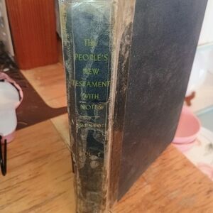 Vintage Religious Book with Notes